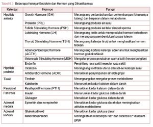 fungsi hormon kelenjar endokrin