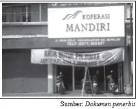 Koperasi simpan pinjam bergerak dalam bidang usaha pembentukan modal.