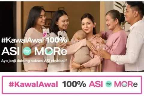 Pentingnya Pemberian ASI Ekslusif, Yuk Dukung #Kawal 100% ASI For More!
