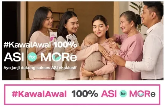 Pentingnya Pemberian ASI Ekslusif, Yuk Dukung #Kawal 100% ASI For More!