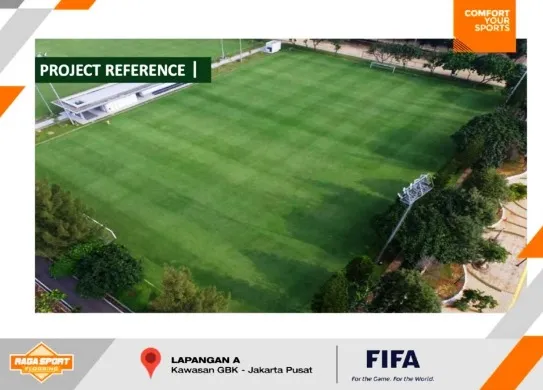 Jasa Kontraktor Lapangan Sepak Bola Raga Sport Flooring