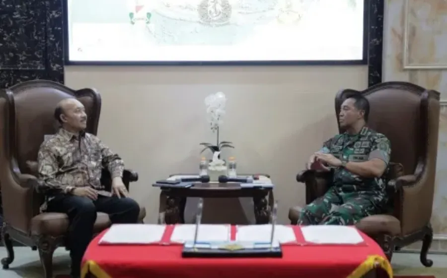 Perkuat Pendidikan Karakter Bangsa, Jenderal Andika Dukung Kerja Sama UPER Dan TNI