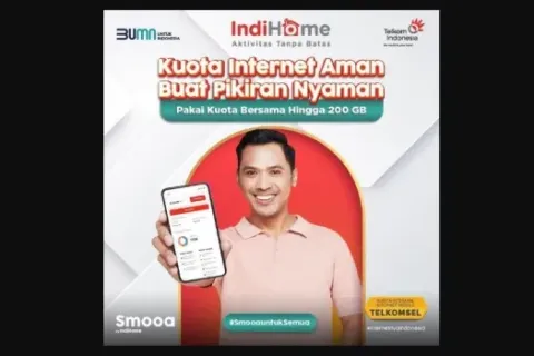 Mengenal Add On SMOOA Layanan Berbagi Kuota Keluarga Telkomsel Dari IndiHome