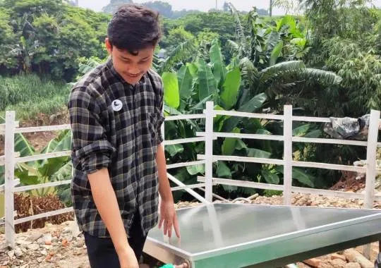 Mahasiswa Universitas Pertamina Sulap Limbah Tahu dan Kotoran Sapi Jadi Biogas dalam Waktu Singkat